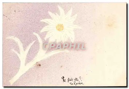 Cartes postales Fantaisie Fleur