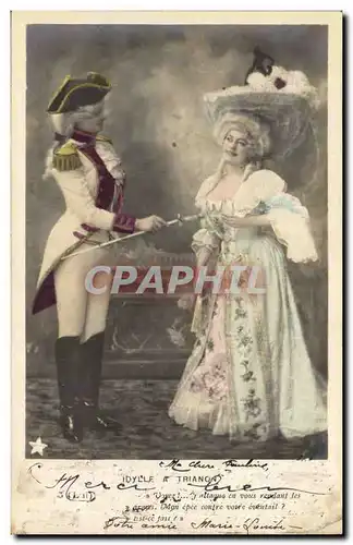 Cartes postales Fantaisie Enfants Idylle et Trianon Costume