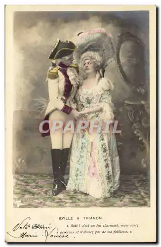 Ansichtskarte AK Fantaisie Enfants Idylle et Trianon Costume