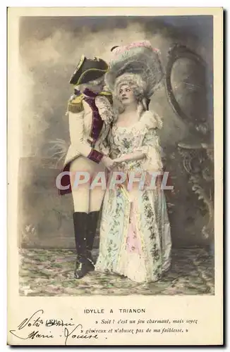 Cartes postales Fantaisie Enfants Idylle et Trianon Costume