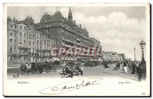 Grande Bretagne Brighton Cartes postales Kings road