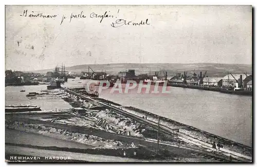 Grande Bretagne Cartes postales Newshaven harbour