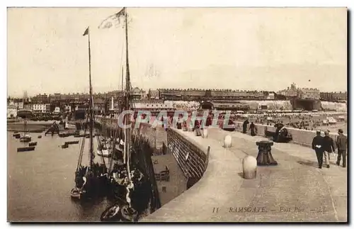 Grande Bretagne Cartes postales Ramsgate East pier