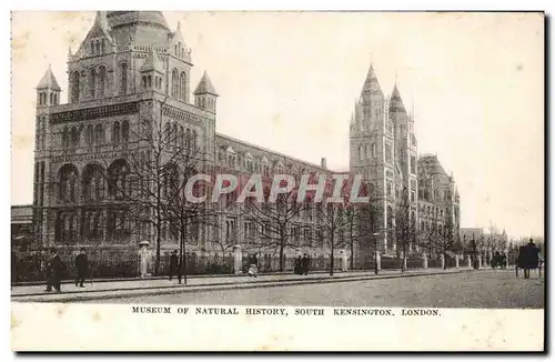 Grande Bretagne Cartes postales London Londres Museum of Natural History South kensington