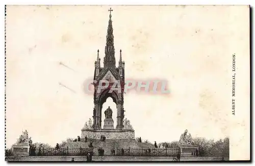 Grande Bretagne Ansichtskarte AK London Londres Albert Memorial