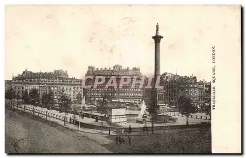 Grande Bretagne Ansichtskarte AK London Londres Trafalgar Square