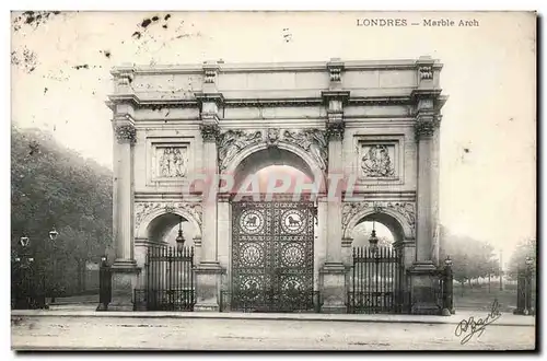 Grande Bretagne Cartes postales London Londres Marble Arch