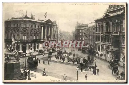 Grande Bretagne Londres london Ansichtskarte AK piccadilly Circus