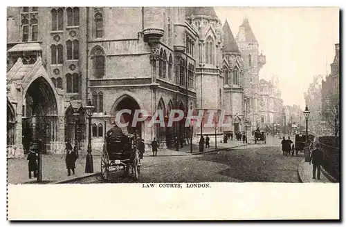 Grande Bretagne Londres london Cartes postales Law courts