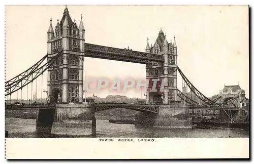 Grande Bretagne Londres london Ansichtskarte AK Tower bridge