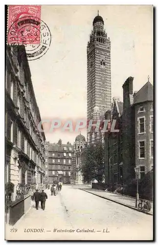 Grande Bretagne Londres london Cartes postales Westiminster CAthedral