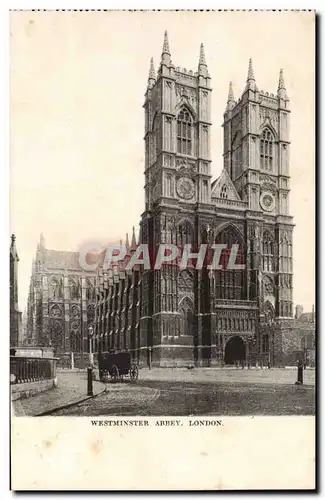 Grande Bretagne Londres london Ansichtskarte AK Westiminster Abbey