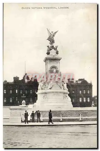 Grande Bretagne Londres london Cartes postales Queen Victori memorial