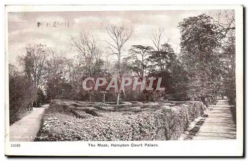 Grande Bretagne Londres london Cartes postales The Maze Hampton Court Palace