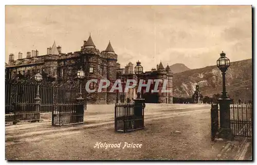 Grande Bretagne Londres london Ansichtskarte AK Holyrood palace