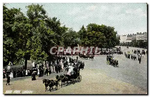 Grande Bretagne Londres london Cartes postales Hyde Park