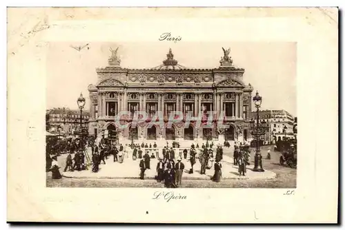 Paris Cartes postales L&#39Opera