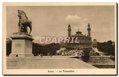 Paris Cartes postales Le Trocadero