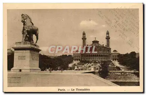 Paris Cartes postales Trocadero