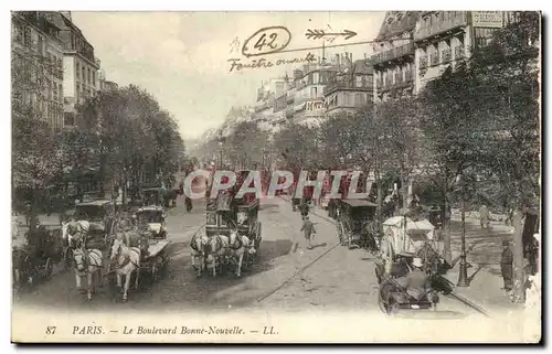 Paris Cartes postales Boulevard Bonne Nouvelle