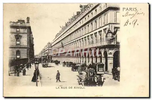 Paris Cartes postales Rue de Rivoli