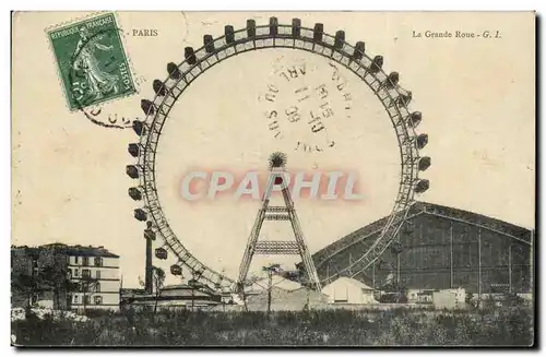 Paris Cartes postales la grande roue