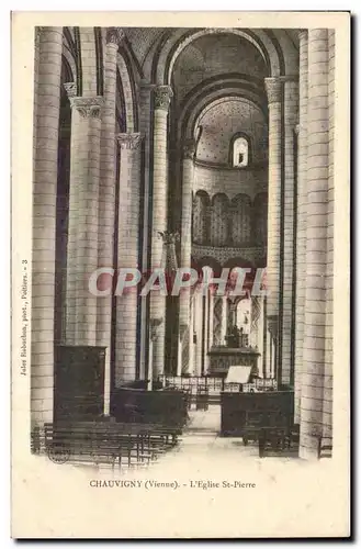 Chauvigny Cartes postales L&#39eglise Saint Pierre