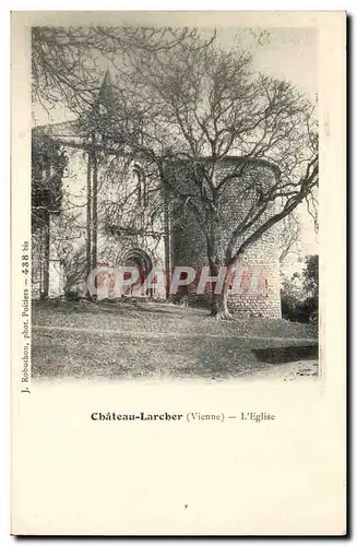 Chateau Larcher Cartes postales L'eglise