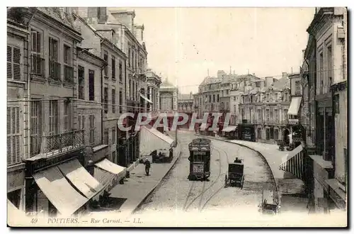 Poitiers Cartes postales Rue Carnot