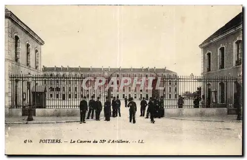 Poitiers Ansichtskarte AK La caserne du 33eme d&#39artillerie