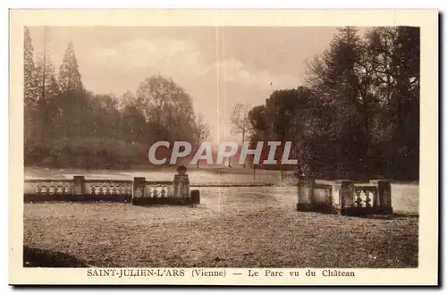 Saint Julien sur l&#39ars Cartes postales Le parc vu du chateau