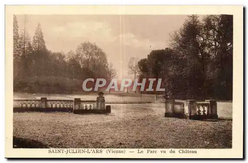 Saint Julien sur l'ars Cartes postales Le parc vu du chateau