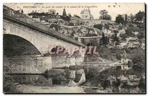 Poitiers Ansichtskarte AK Le pont du tunnel et le coteau de la CAgouilliere