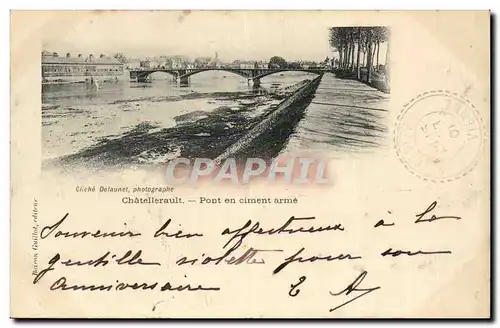 Chatellerault Cartes postales Pont en ciment arme