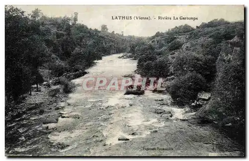 Lathuis Cartes postales Rivier la Gartempe