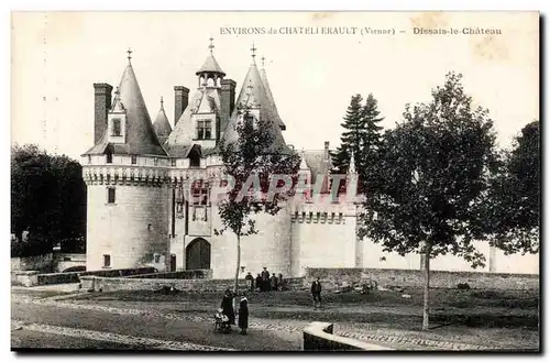Environs de Chatellerault Cartes postales Dissais le chateau