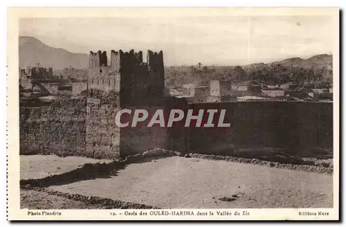 Maroc Cartes postales Oasis des ouled Harima dans al vallee du Zis