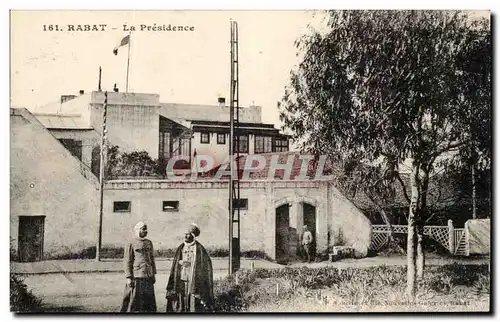 Maroc Rabat Cartes postales La Presidence