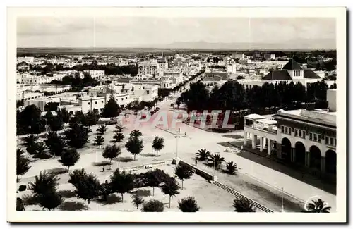 Maroc Fes Ansichtskarte AK Place Lyautey