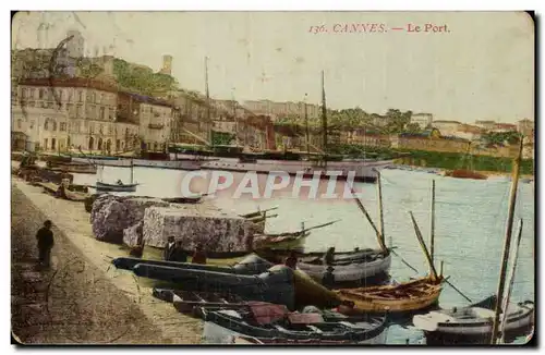 Cannes Cartes postales Le port