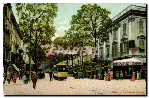 Nice Cartes postales Avenue de la gare