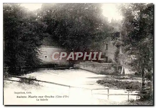 Sainte Marie sur Ouche Ansichtskarte AK La scierie