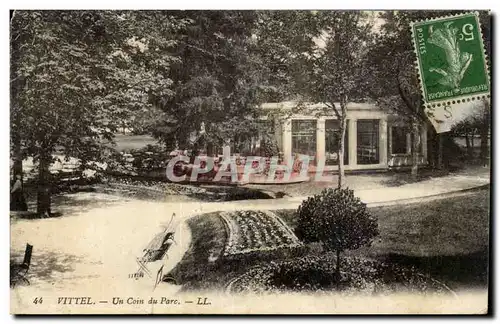 Vittel Cartes postales Un coin du parc