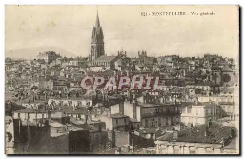 Montpellier Cartes postales Vue generale