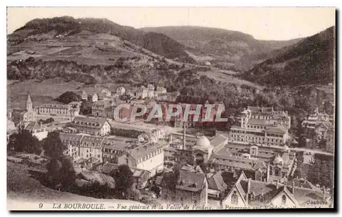 La Bourboule Cartes postales Le boulevard de l&#39hotel de ville (ane donkey)