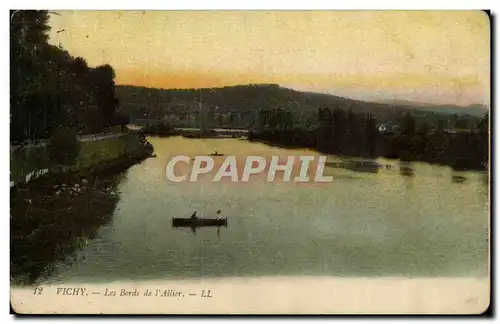 Vichy Cartes postales Les bords de l&#39Allier