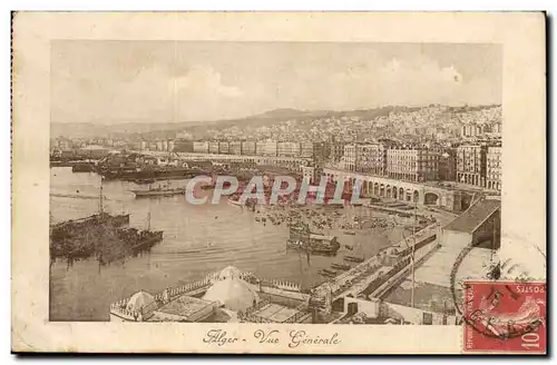 Algerie Alger Cartes postales Vue generale