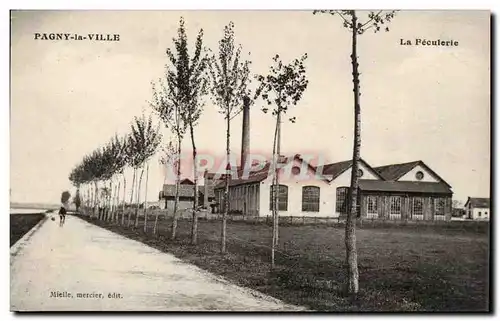 Pagny la Ville Cartes postales La feculerie