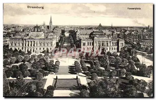 Strasbourg Strassburg Cartes postales Kairseplatz