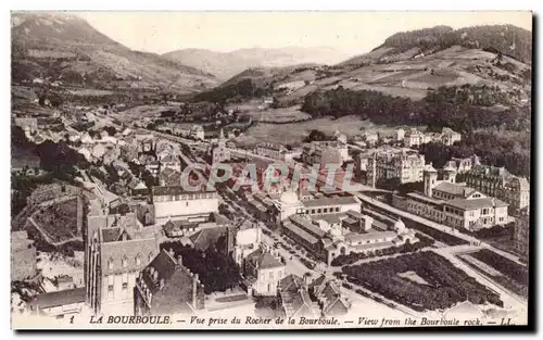 La Bourboule Cartes postales Vue prise du rocher de la Bourboule